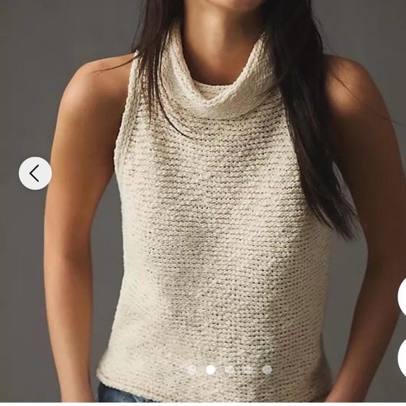 Pilcro Sweaters - Anthropology Pilcro Sleeveless Sweater Turtleneck Sweater M